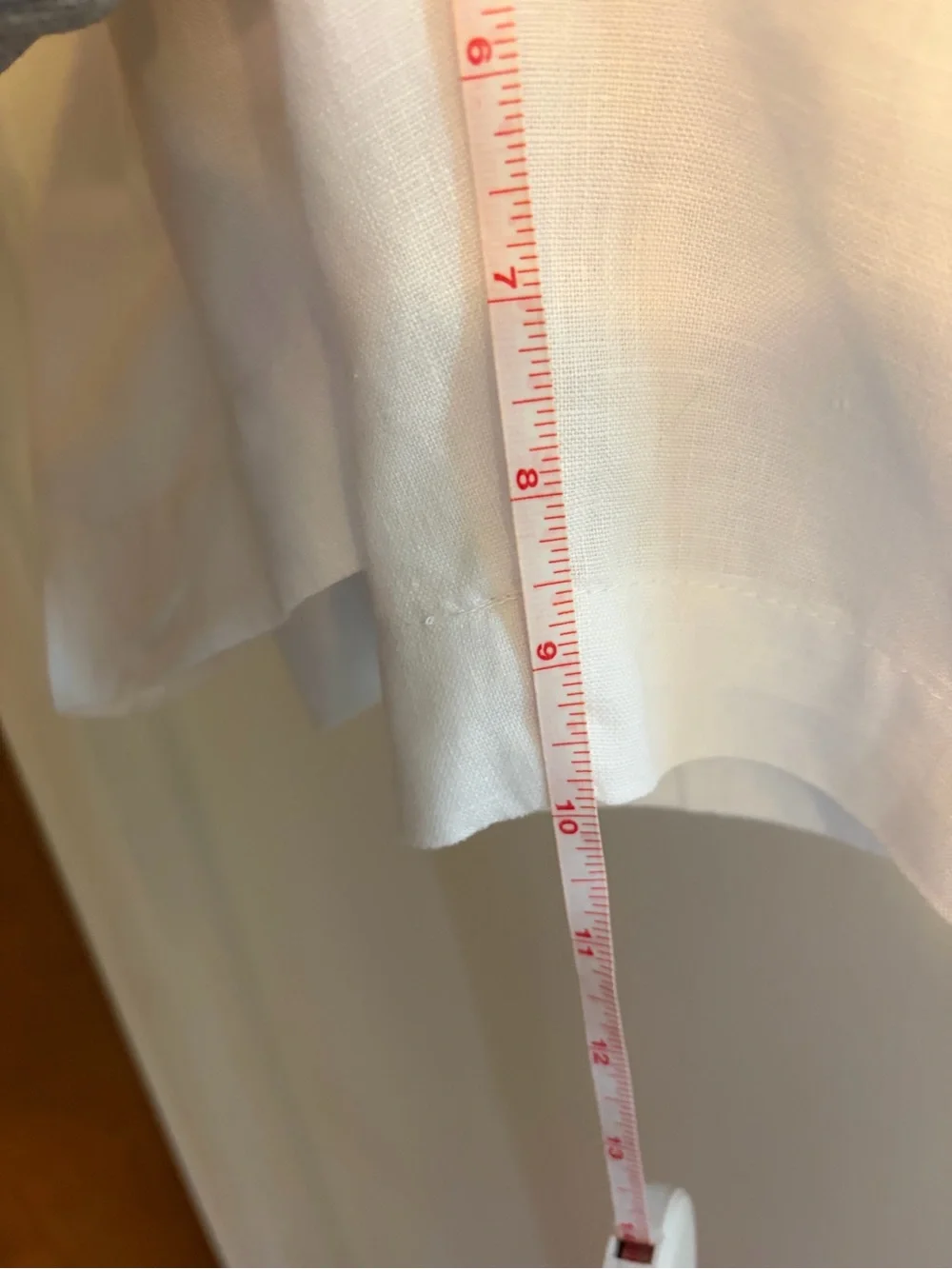 Barry Brocken Men's White Linen Shorts